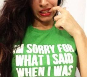 “I am Sorry for the Things I Said When I was Hungry”… SERIOUSLY!