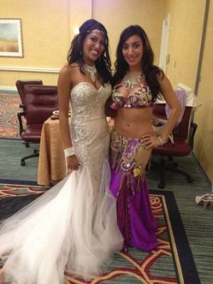 Bellydance: A Unique Wedding Idea for a Trinidadian/American Wedding near Orlando, FL