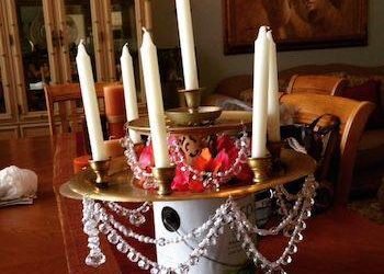 Easy DIY: How To Make a 2-Tier Bellydance Candle Tray
