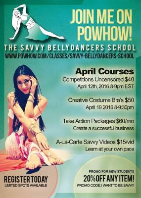 New Videos & Seminars Online: Come Bellydance With Me Online