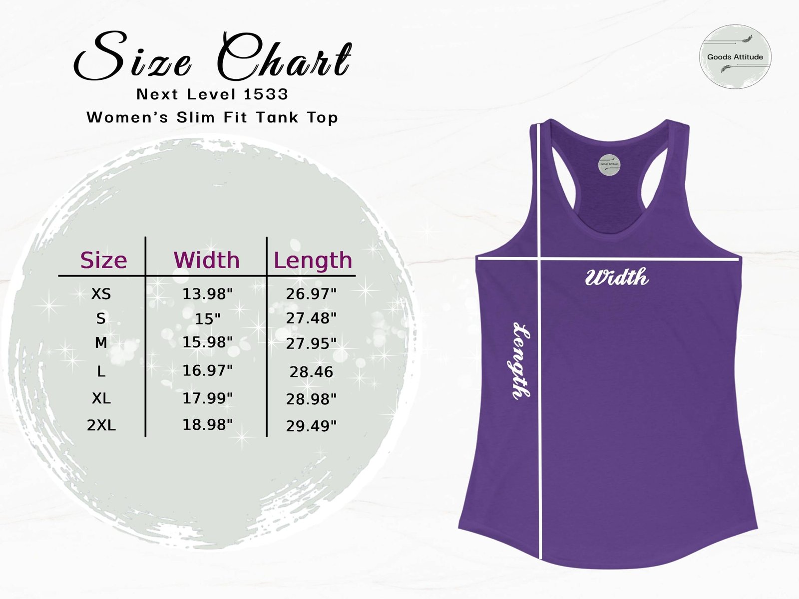 womens bellydance tank size chart