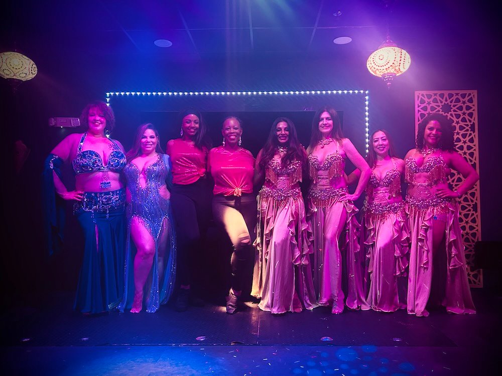 womans party belly dancers 2025